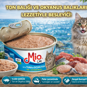 Mio Ton ve Deniz Balığı 85 gr Kedi Konserve