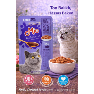Mio Pouches Yetişkin Steril Tuna 100 gr