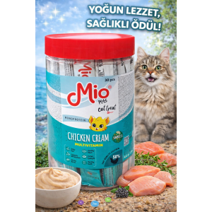 Mio Kedi Ödül Krema - Multivitamin Tavuklu 15 g x 30