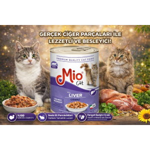 Mio Ciğerli Kedi Konservesi 415 gr