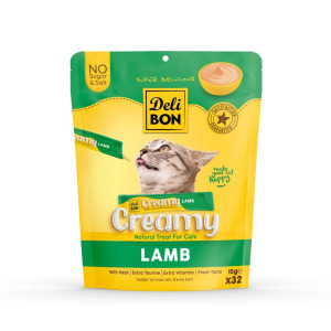 Delibon Krema Kedi Ödül Maması 15g 32 Adet Kuzu Ei