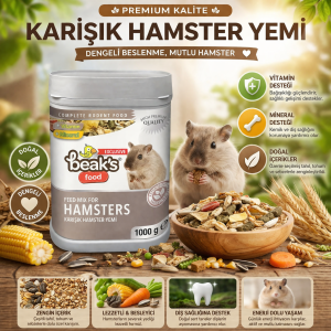 Beak’s Hamster Yemi - 1000 gr -01