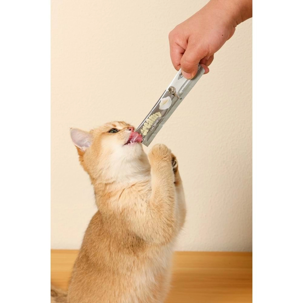 M-PETS CREAMY MORİNA BALIKLI BİFTEKLİ KEDİ ÖDÜLÜ 4X15GR