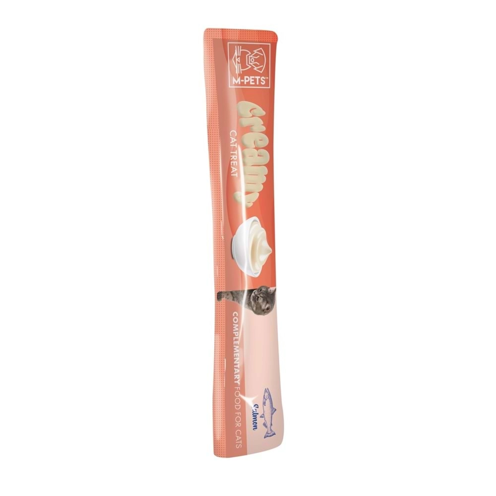 M-PETS CREAMY SOMON BALIKLI KEDİ ÖDÜLÜ 4X15GR