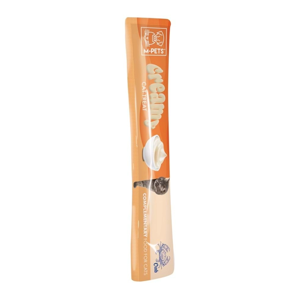 M-PETS CREAMY YENGEÇLİ KEDİ ÖDÜLÜ 4X15GR
