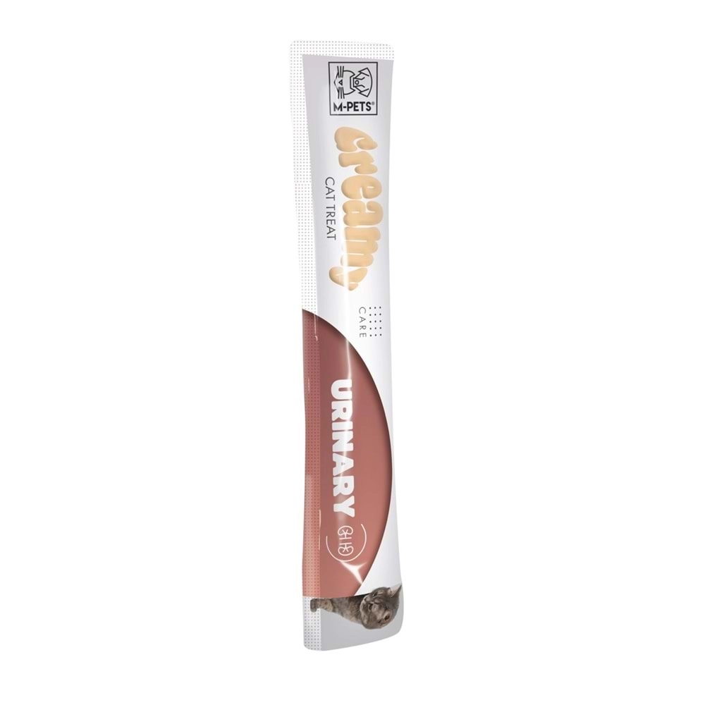 M-PETS URINARY FONKSİYONEL CREAMY KEDİ ÖDÜLÜ 4X15GR