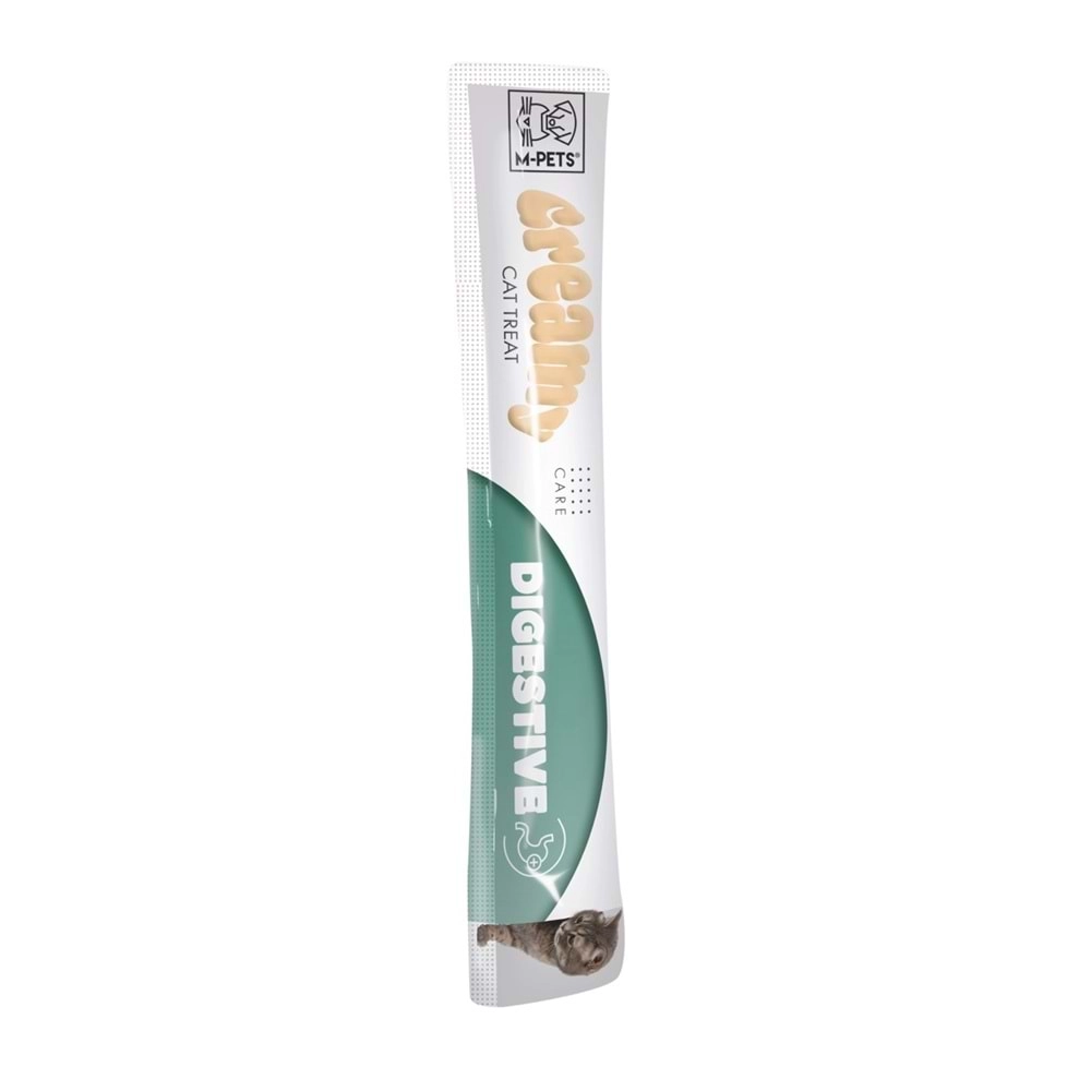 M-PETS DIGESTIVE FONKSİYONEL CREAMY KEDİ ÖDÜLÜ 4X15GR