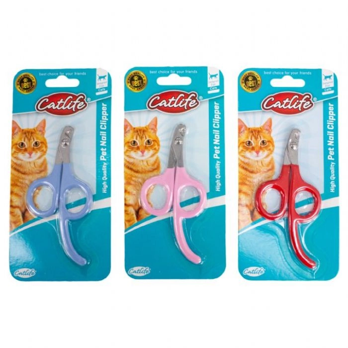 CATLİFE KEDİLER İÇİN TIRNAK MAKASI 12X6CM MİX