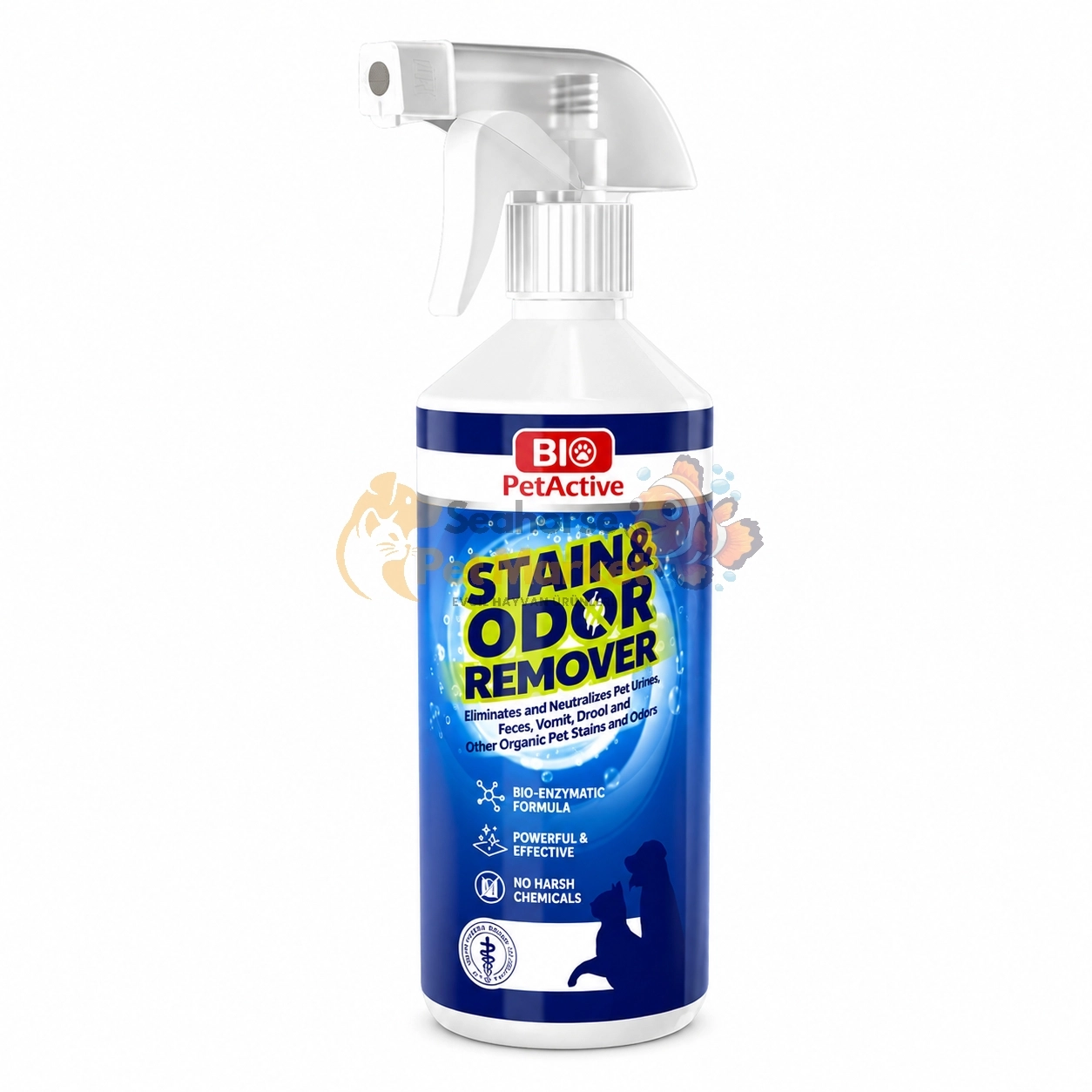 BİO PETACTİVE STAIN ODOR REMOVER 490 ML LEKE ÇIKARICI