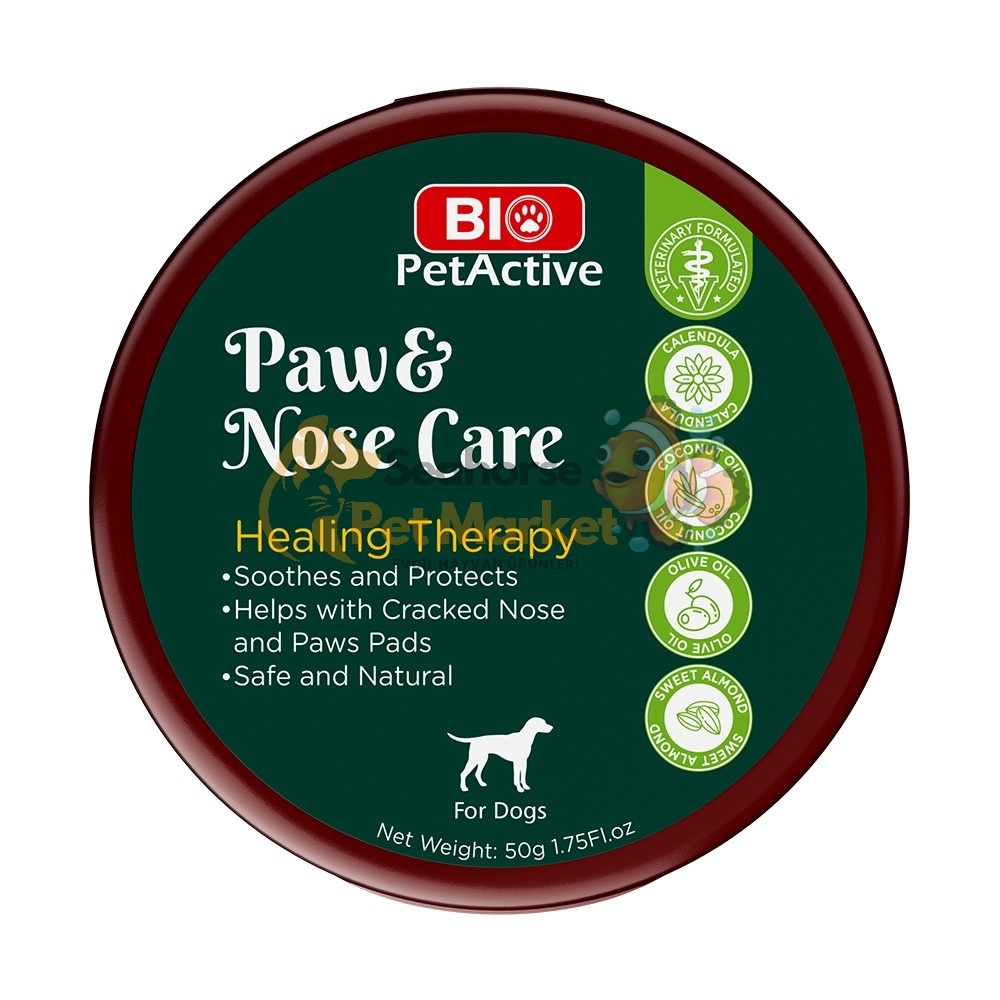 BİO PETACTİVE PAW NOSE PATİ VE BURUN BAKIM KREMİ 50GR