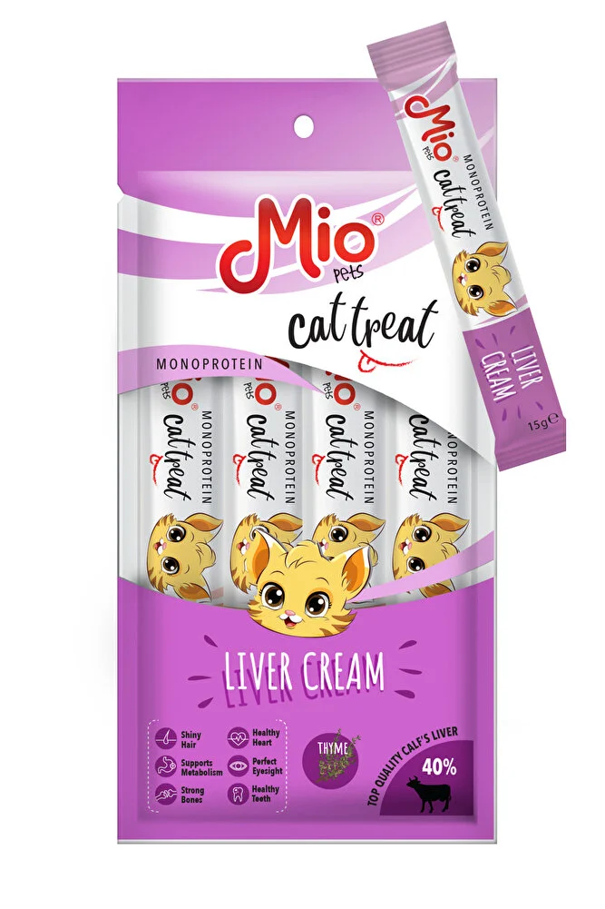 Mio Kedi Ödül Krema - Ciğerli 4’lü paket