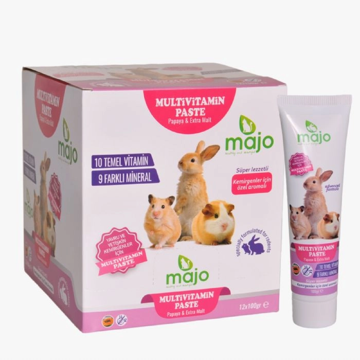 MAJO TAVŞAN MULTİVİTAMİN PASTA 100 GR