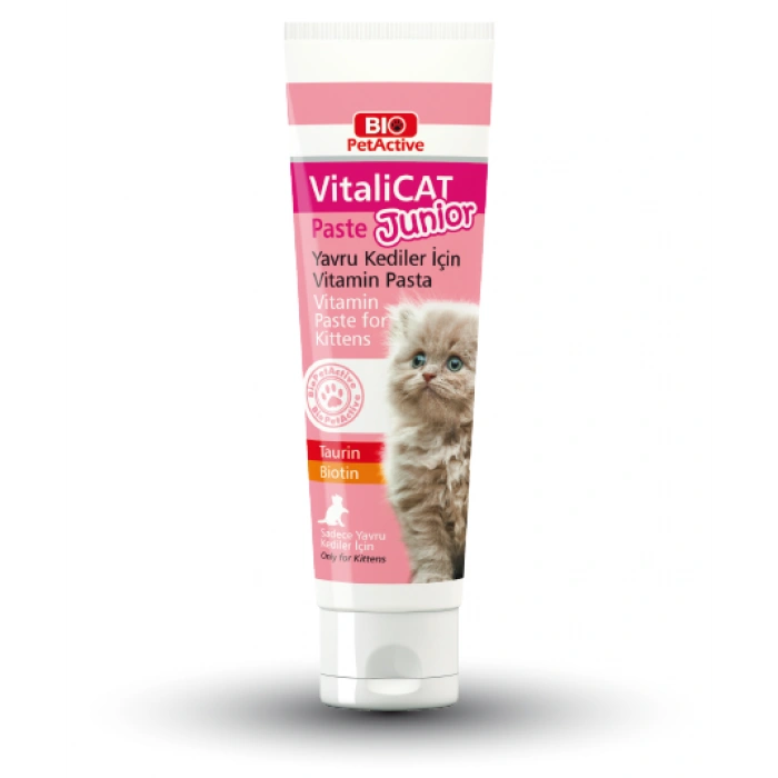 Bio Pet Active Vitalicat Paste Junior Kedi Multivitamin Macunu 100 ml