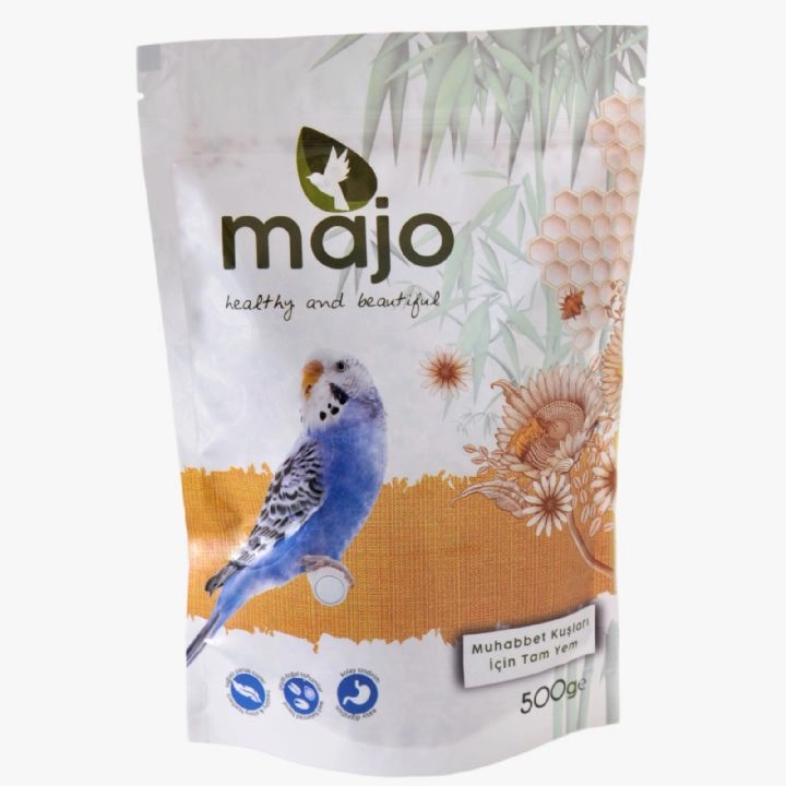 MAJO BALLI MUHABBET KUŞU YEMİ 500 GR