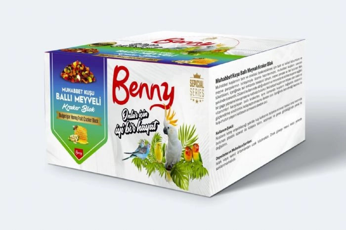 BENNY MUHABBET BALLI MEYVELİ KRAKER BLOK 