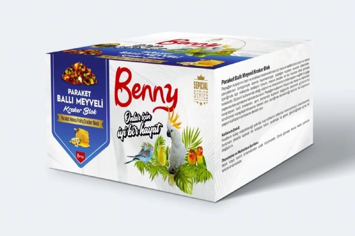 BENNY PARAKET BALLI MEYVELİ KRAKER BLOK 