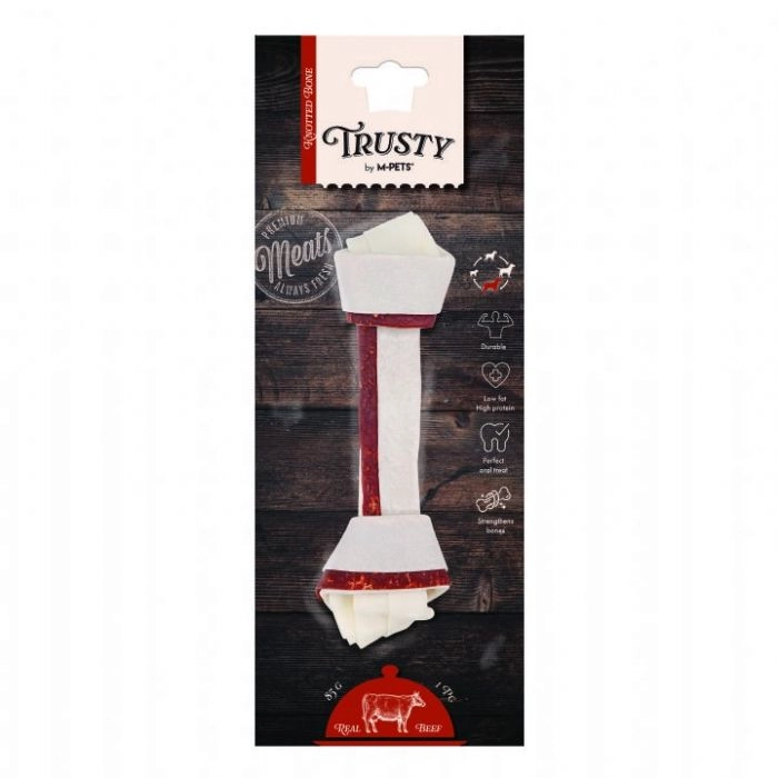 M-PETS TRUSTY BEEF DÜĞÜMLÜ KEMİK 85GR/20,3CM