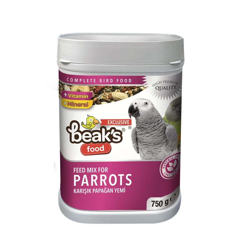 BEAKS PAPAĞAN YEMİ 750 GR