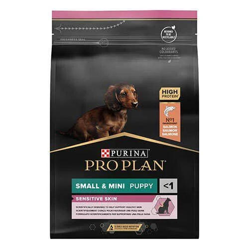 PRO PLAN 3 KG SMALL PUPPY SOMON SENSITIVE