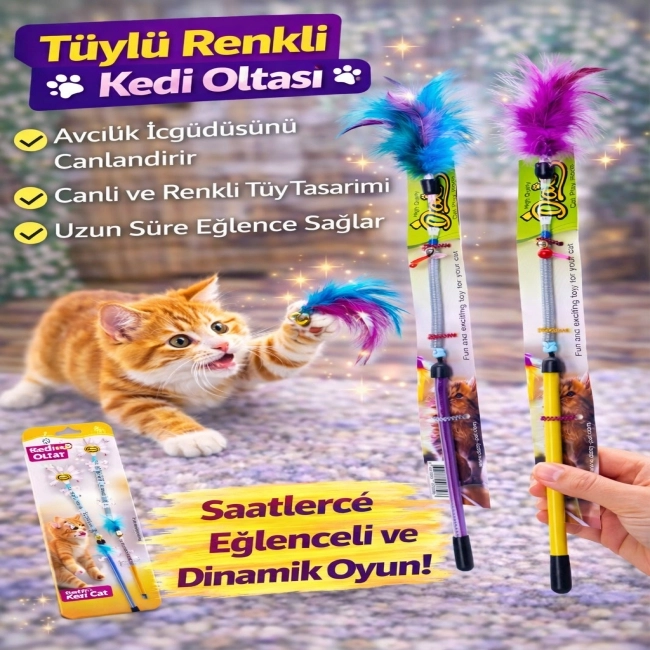 Daisy Kedi Oltası Metal Yaylı