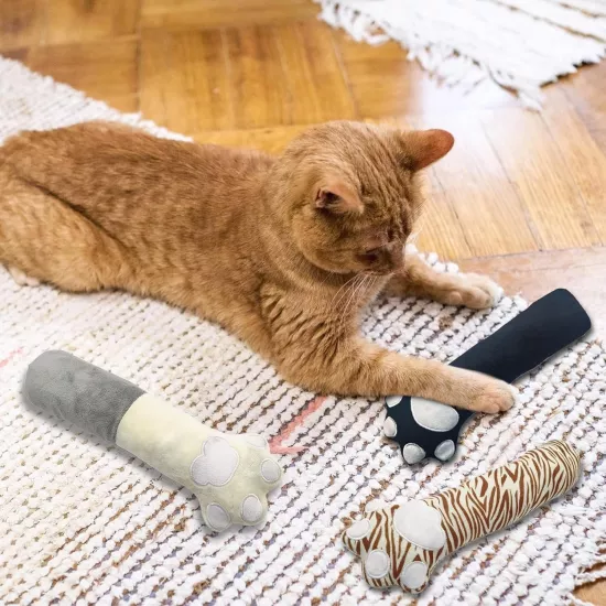Catnip İçerikli Peluş Kedi Oyuncağı 28.5 cm