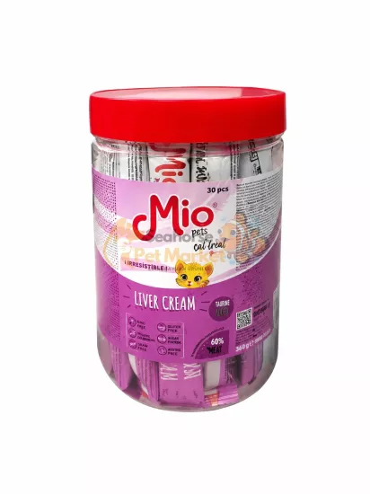 MİO KEDİ ÖDÜL KREMA- CİĞERLİ 15 g x 30