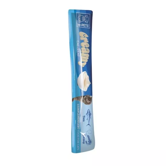 M-PETS CREAMY TON BALIKLI KARİDESLİ KEDİ ÖDÜLÜ 4X15GR