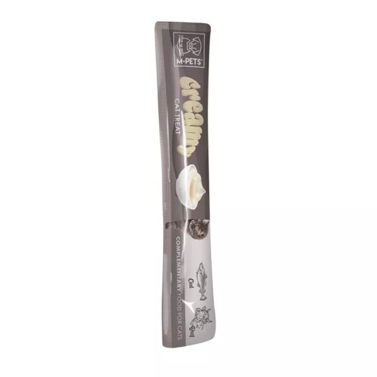 M-PETS CREAMY MORİNA BALIKLI BİFTEKLİ KEDİ ÖDÜLÜ 4X15GR