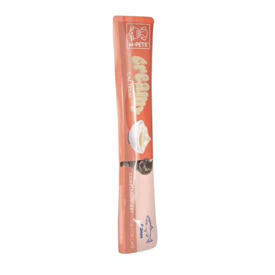 M-PETS CREAMY SOMON BALIKLI KEDİ ÖDÜLÜ 4X15GR