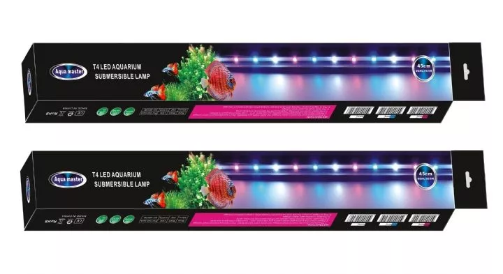 AQUA MASTER SU İÇİ LED LAMBA 45CM BEYAZ+PEMBE