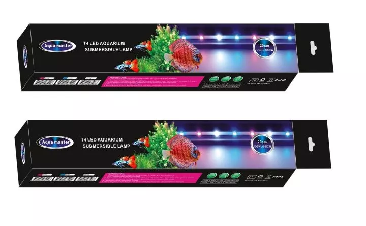 AQUA MASTER SU İÇİ LED LAMBA 20CM BEYAZ+PEMBE