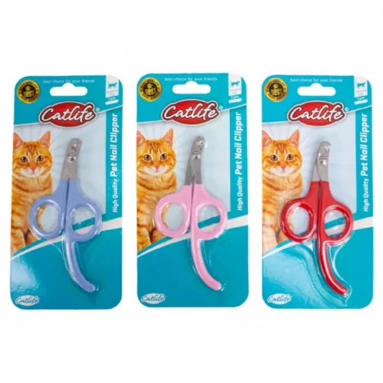 CATLİFE KEDİLER İÇİN TIRNAK MAKASI 12X6CM MİX