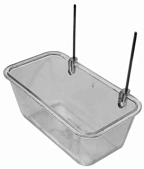 TİSERT KÜÇÜK TELLİ ŞEFFAF MAMALIK 8CM 96LI