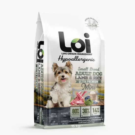 LOI YETİŞKİN SMALL BREED MİNİ IRK KUZU 15 KG