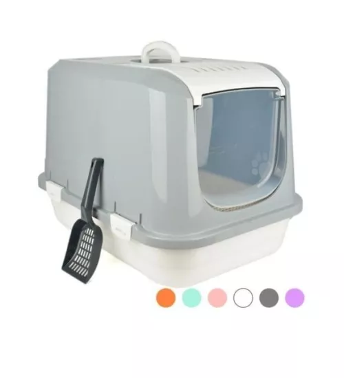 CNR KAPALI KEDİ TUVALETİ KÜÇÜK LUX