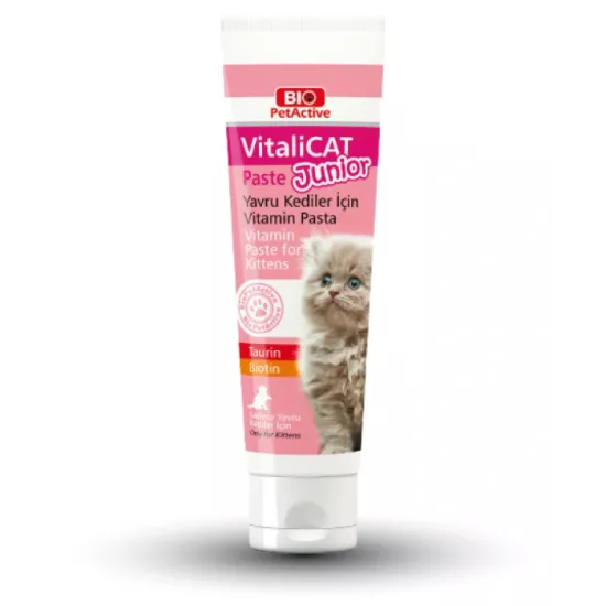 Bio Pet Active Vitalicat Paste Junior Kedi Multivitamin Macunu 100 ml