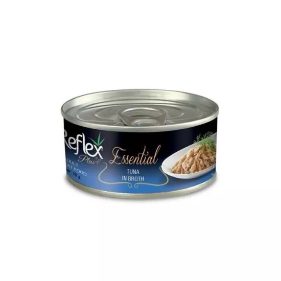 REFLEX PLUS ESSENTIAL ATLANTİK TON BALIKLI ET SUYU İÇİNDE 70 GR