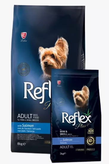 REFLEX PLUS DOG MİNİ SMALL ADULT SOMONLU 3 KG