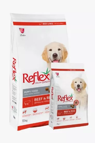 REFLEX SIĞIR ETLİ YAVRU KÖPEK MAMASI 3 KG