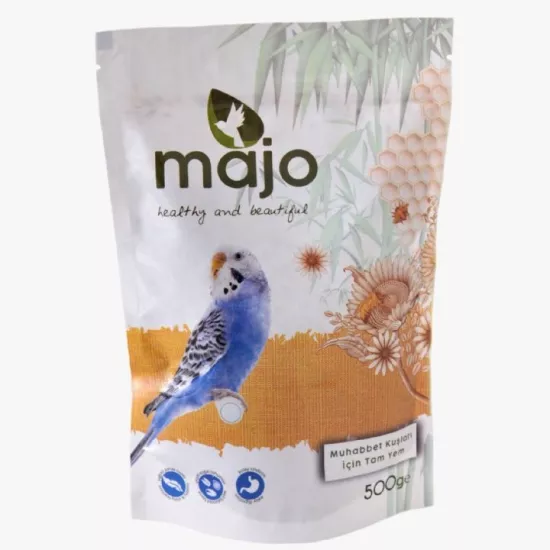 MAJO BALLI MUHABBET KUŞU YEMİ 500 GR