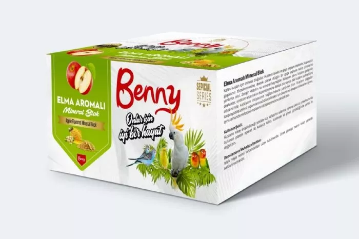 BENNY ELMA AROMALI MİNERAL BLOK