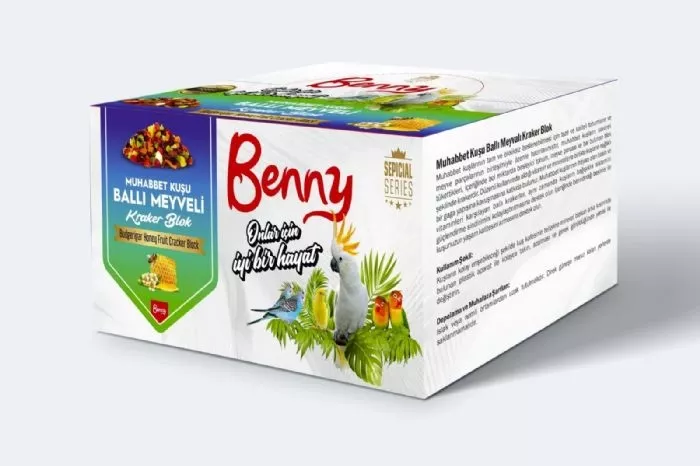 BENNY MUHABBET BALLI MEYVELİ KRAKER BLOK 