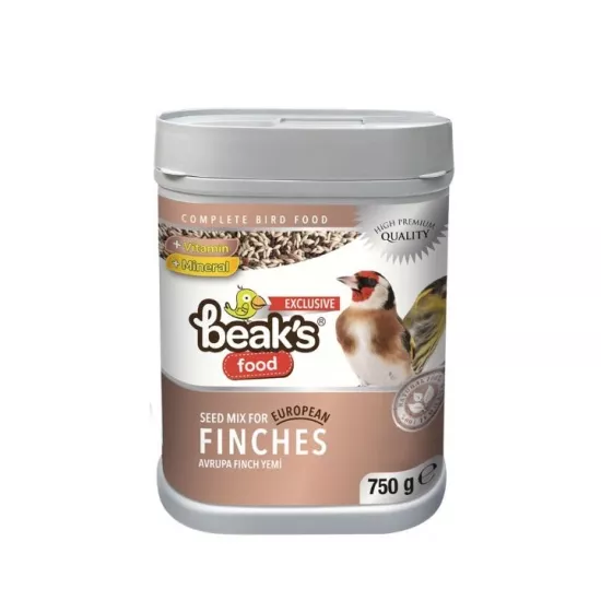 BEAKS AVRUPA FİNCH YEMİ 750 GR 