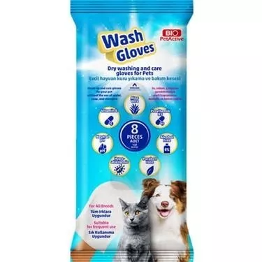 BİO PETACTİVE WASH GLOVES KURU YIKAMA BAKIM KESESİ 8 L