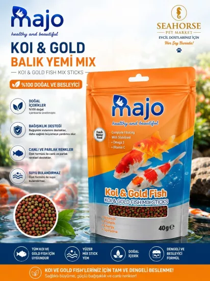 MAJO KOI&GOLD FİSH 40 GR