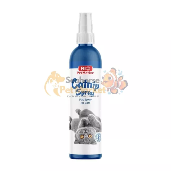 Bio PetActive Catnip Spray 100 ML | Doğal Kedi Nanesi Spreyi | Kedi Motivasyon Spreyi