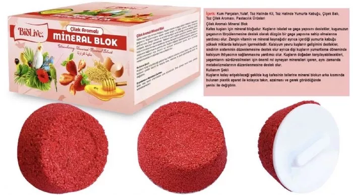 BENNY ÇİLEK AROMALI MİNERAL BLOK