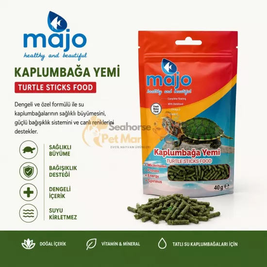 MAJO KAPLUMBAĞA YEMİ 40 GR