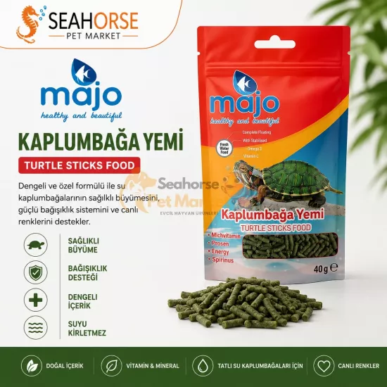 MAJO KAPLUMBAĞA YEMİ 40 GR