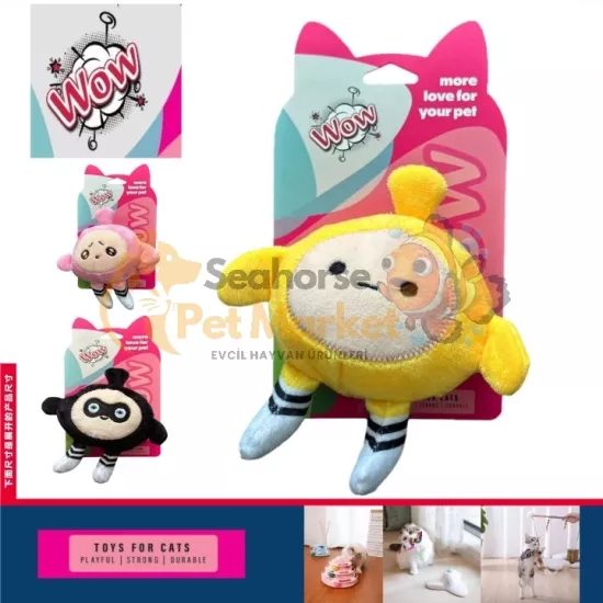 WOW Peluş Karakter Kedi Oyuncağı 